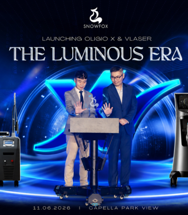 THE LUMINOUS ERA | DẤU ẤN RA MẮT CÔNG NGHỆ Oligio X & Vlaser CỦA SNOWFOX