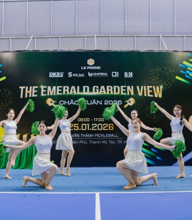 GIẢI ĐẤU PICKLEBALL – THE EMERALD GARDEN VIEW | KHỞI ĐỘNG XUÂN 2026 ĐẦY NĂNG LƯỢNG