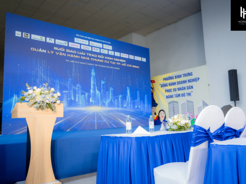 HỘI THẢO GIAO LƯU & TRAO ĐỔI KINH NGHIỆM QUẢN LÝ VẬN HÀNH NHÀ CHUNG CƯ TẠI TP.HCM