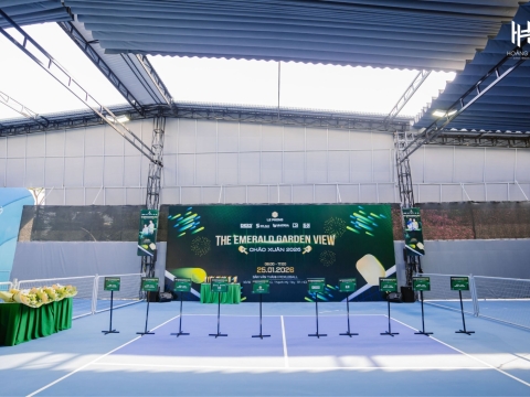 GIẢI ĐẤU PICKLEBALL – THE EMERALD GARDEN VIEW | KHỞI ĐỘNG XUÂN 2026 ĐẦY NĂNG LƯỢNG