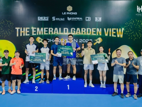 GIẢI ĐẤU PICKLEBALL – THE EMERALD GARDEN VIEW | KHỞI ĐỘNG XUÂN 2026 ĐẦY NĂNG LƯỢNG