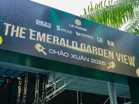 GIẢI ĐẤU PICKLEBALL – THE EMERALD GARDEN VIEW | KHỞI ĐỘNG XUÂN 2026 ĐẦY NĂNG LƯỢNG