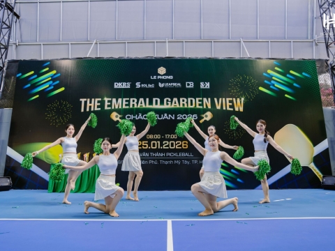 GIẢI ĐẤU PICKLEBALL – THE EMERALD GARDEN VIEW | KHỞI ĐỘNG XUÂN 2026 ĐẦY NĂNG LƯỢNG