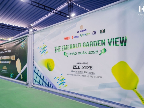 GIẢI ĐẤU PICKLEBALL – THE EMERALD GARDEN VIEW | KHỞI ĐỘNG XUÂN 2026 ĐẦY NĂNG LƯỢNG
