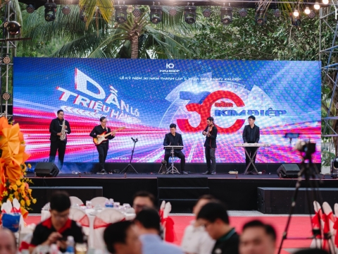 DẤU ẤN KỶ NIỆM 30 NĂM CÔNG TY KIM ĐIỆP | HÀNH TRÌNH CỦA SỰ GẮN BÓ VÀ PHÁT TRIỂN