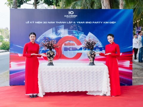 DẤU ẤN KỶ NIỆM 30 NĂM CÔNG TY KIM ĐIỆP | HÀNH TRÌNH CỦA SỰ GẮN BÓ VÀ PHÁT TRIỂN