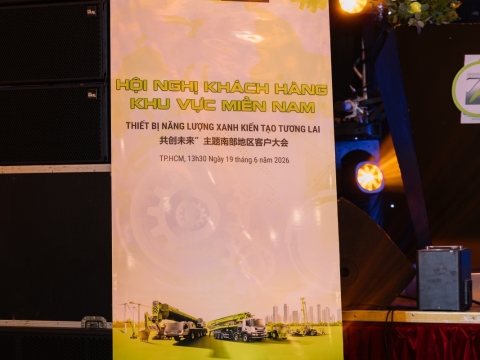 HỘI NGHỊ KHÁCH HÀNG KHU VỰC MIỀN NAM ZOOMLION